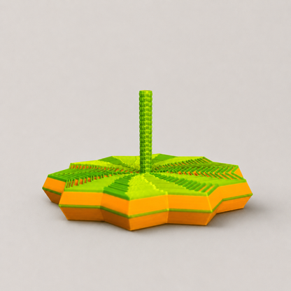 Estrela Sensorial brinquedo fidget toy modular impresso em 3D relaxante