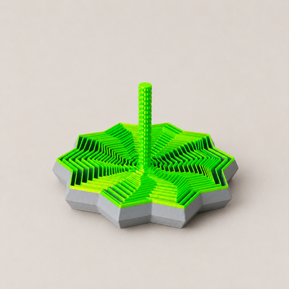 Estrela Sensorial brinquedo fidget toy modular impresso em 3D relaxante
